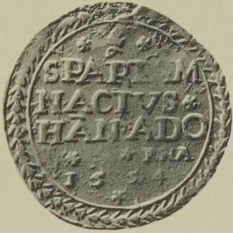 Rückseite der Münze zu Katalognummer 319