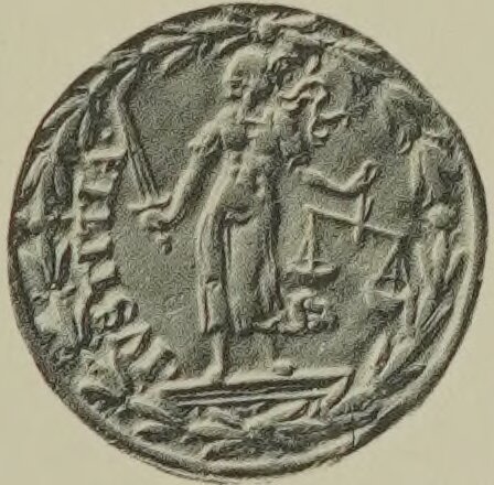 Rückseite der Münze zu Katalognummer 358