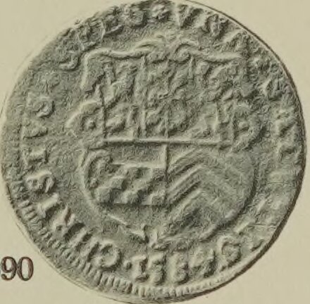 Rückseite der Münze zu Katalognummer 390