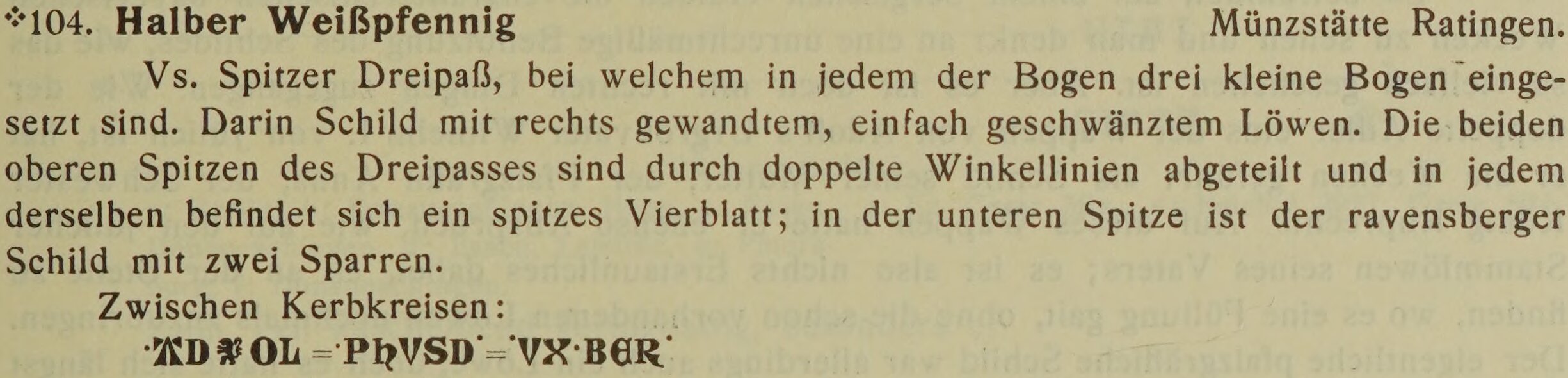 Scan-Ausschnitt der Vorderseite zu Katalognummer 104