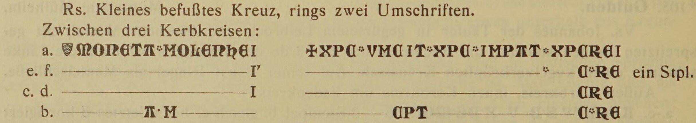 Scan-Ausschnitt der Rückseite zu Katalognummer 106