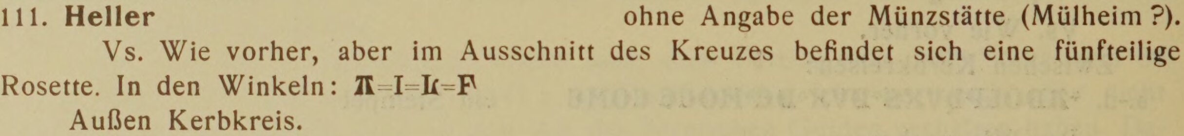 Scan-Ausschnitt der Vorderseite zu Katalognummer 111