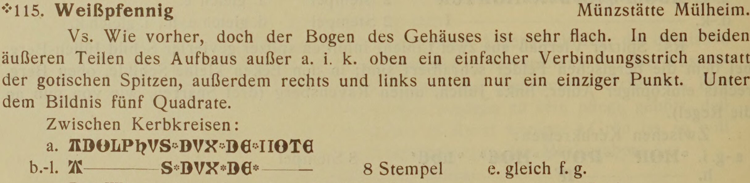 Scan-Ausschnitt der Vorderseite zu Katalognummer 115