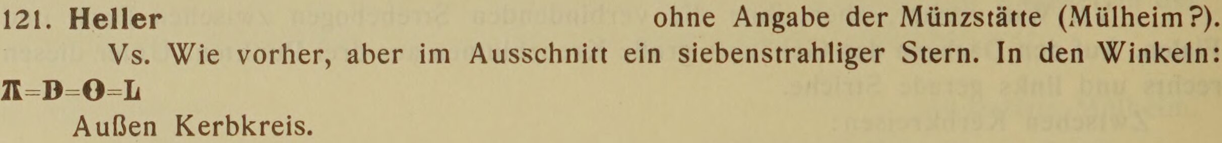 Scan-Ausschnitt der Vorderseite zu Katalognummer 121