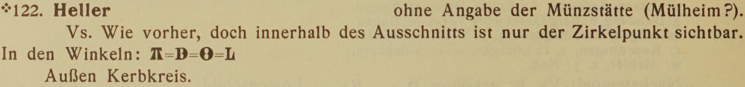 Scan-Ausschnitt der Vorderseite zu Katalognummer 122
