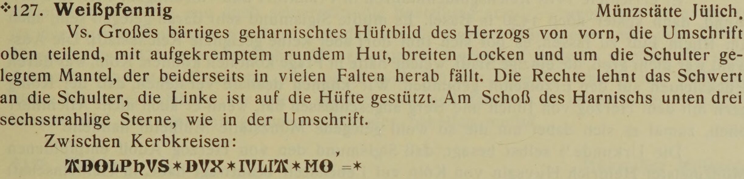Scan-Ausschnitt der Vorderseite zu Katalognummer 127