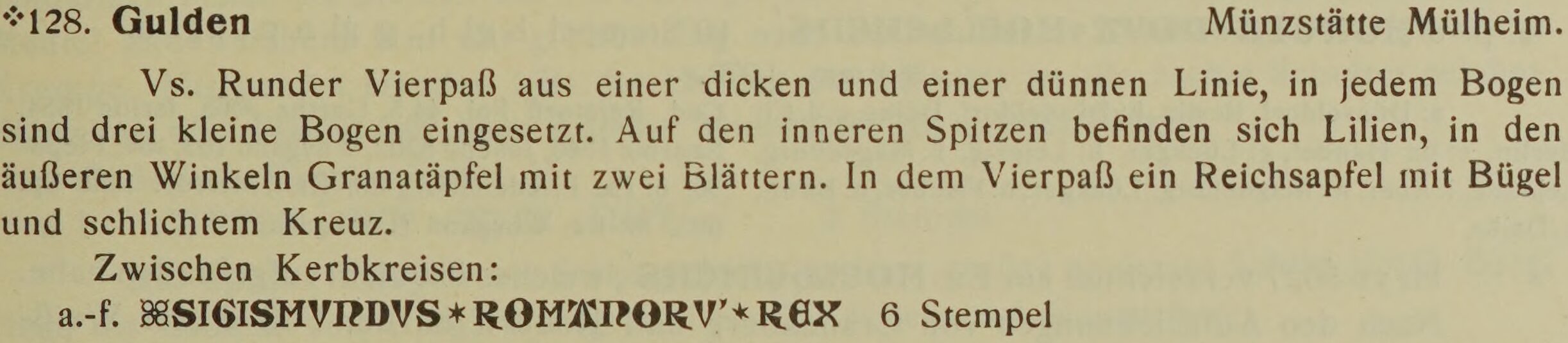 Scan-Ausschnitt der Vorderseite zu Katalognummer 128