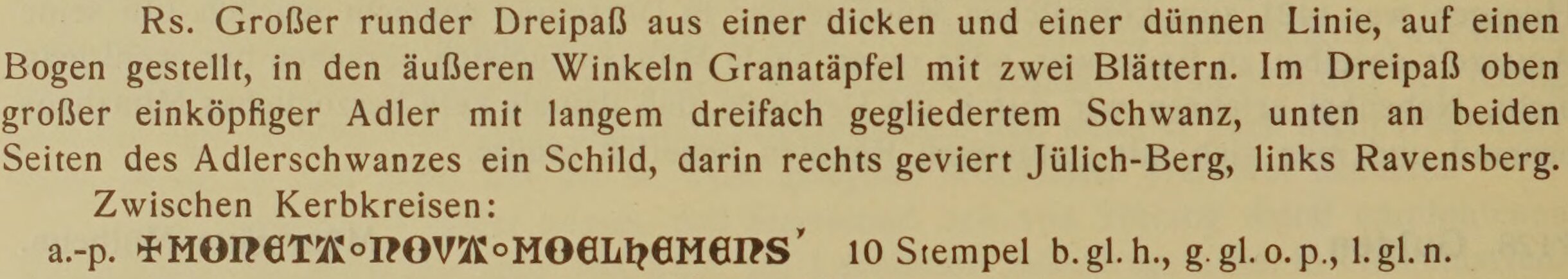 Scan-Ausschnitt der Rückseite zu Katalognummer 129