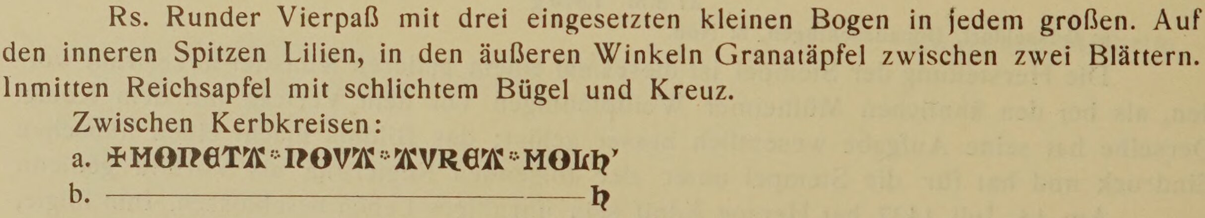 Scan-Ausschnitt der Rückseite zu Katalognummer 132