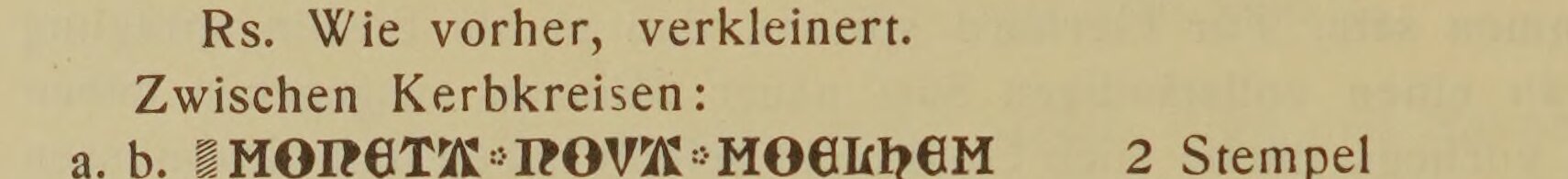 Scan-Ausschnitt der Rückseite zu Katalognummer 134