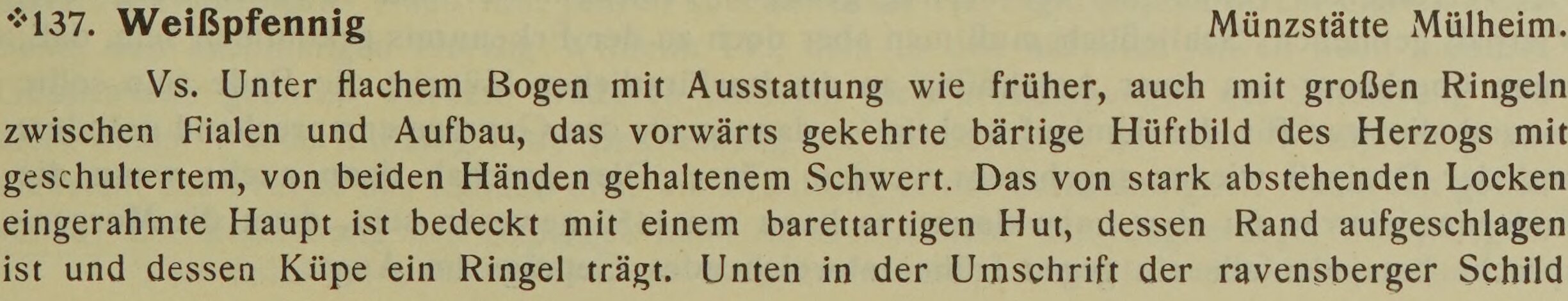 Scan-Ausschnitt der Vorderseite zu Katalognummer 137