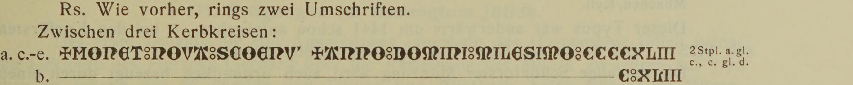 Scan-Ausschnitt der Rückseite zu Katalognummer 146