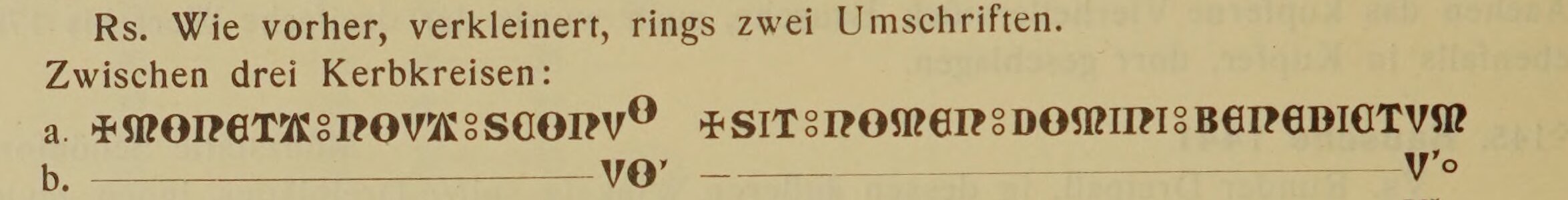 Scan-Ausschnitt der Rückseite zu Katalognummer 148