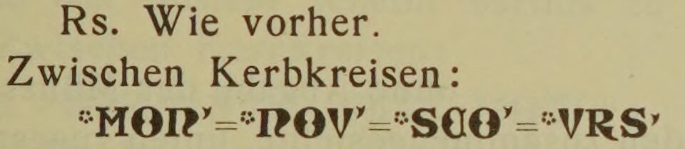 Scan-Ausschnitt der Rückseite zu Katalognummer 151