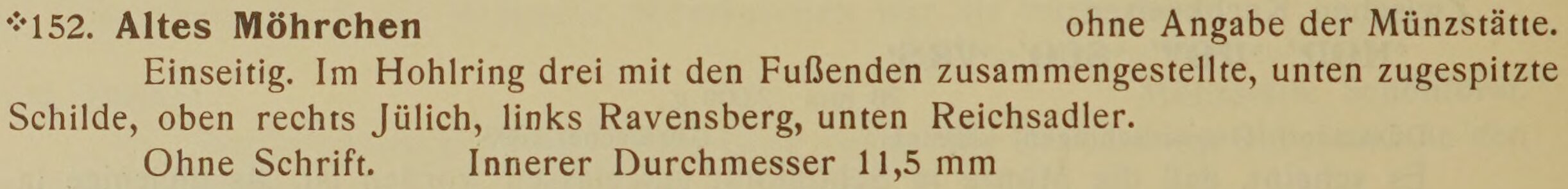Scan-Ausschnitt der Vorderseite zu Katalognummer 152