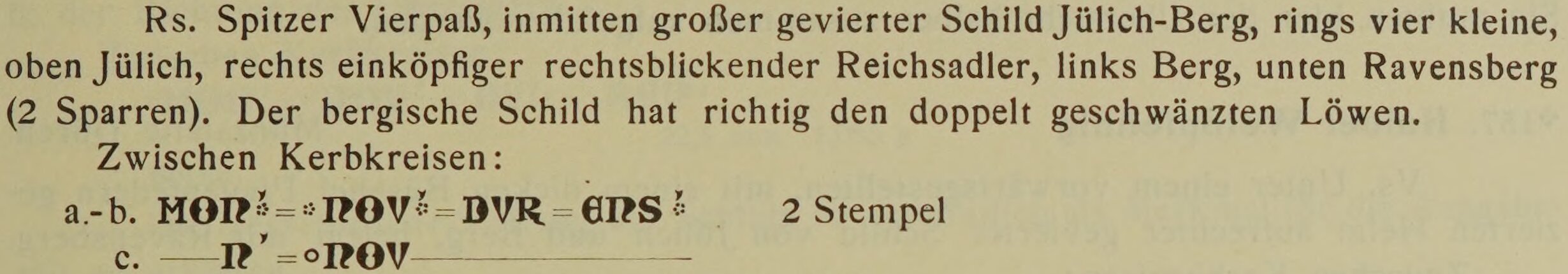 Scan-Ausschnitt der Rückseite zu Katalognummer 153