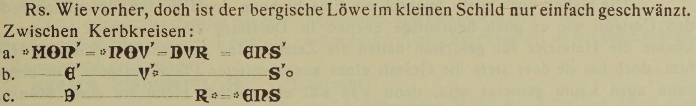 Scan-Ausschnitt der Rückseite zu Katalognummer 154