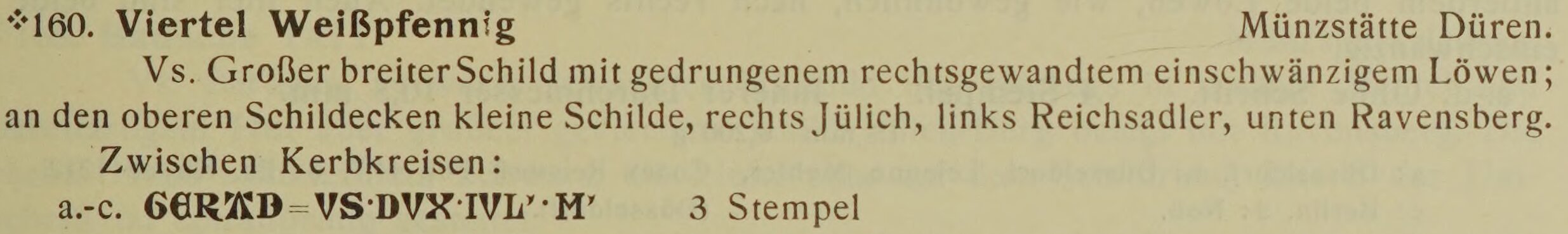 Scan-Ausschnitt der Vorderseite zu Katalognummer 160