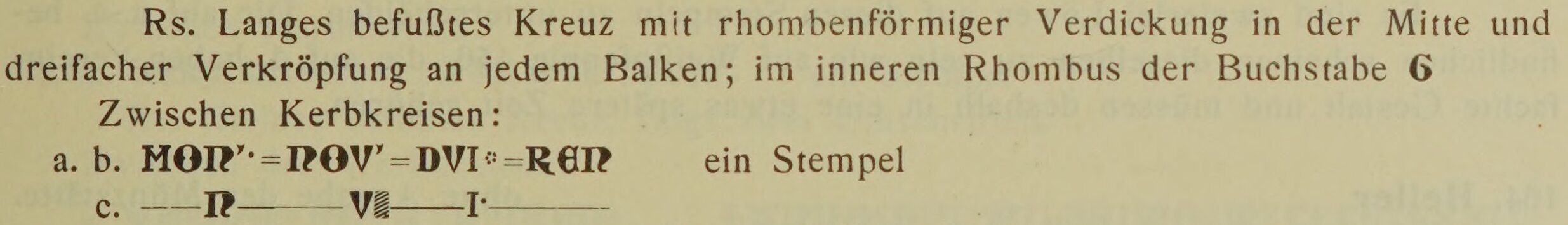Scan-Ausschnitt der Rückseite zu Katalognummer 160