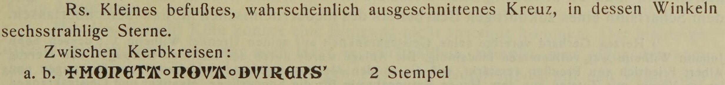 Scan-Ausschnitt der Rückseite zu Katalognummer 166