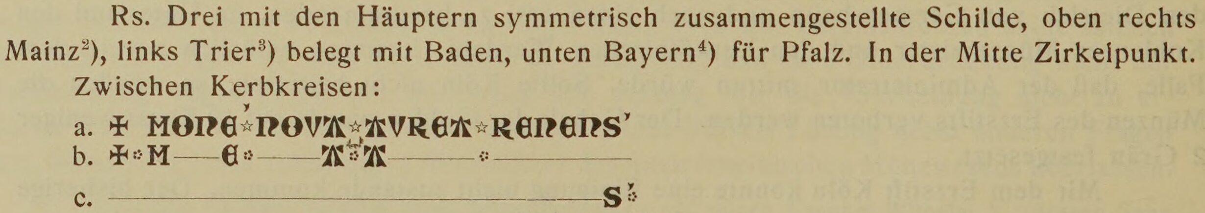 Scan-Ausschnitt der Rückseite zu Katalognummer 167