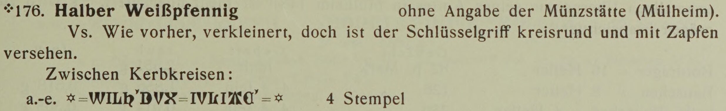 Scan-Ausschnitt der Vorderseite zu Katalognummer 176