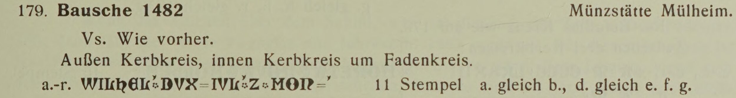 Scan-Ausschnitt der Vorderseite zu Katalognummer 179