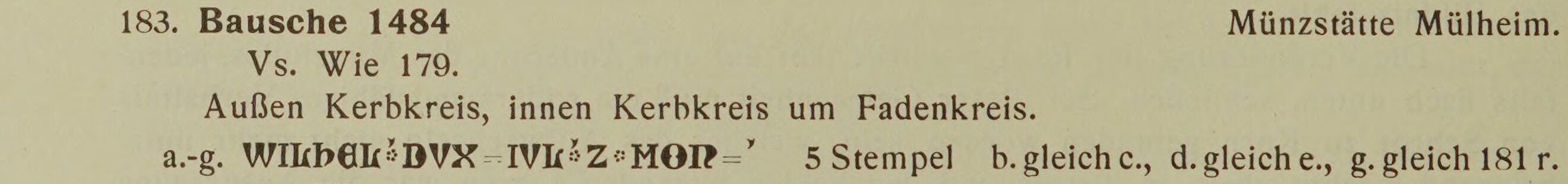 Scan-Ausschnitt der Vorderseite zu Katalognummer 183