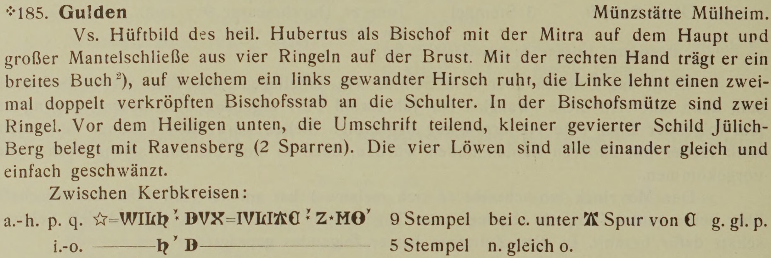 Scan-Ausschnitt der Vorderseite zu Katalognummer 185