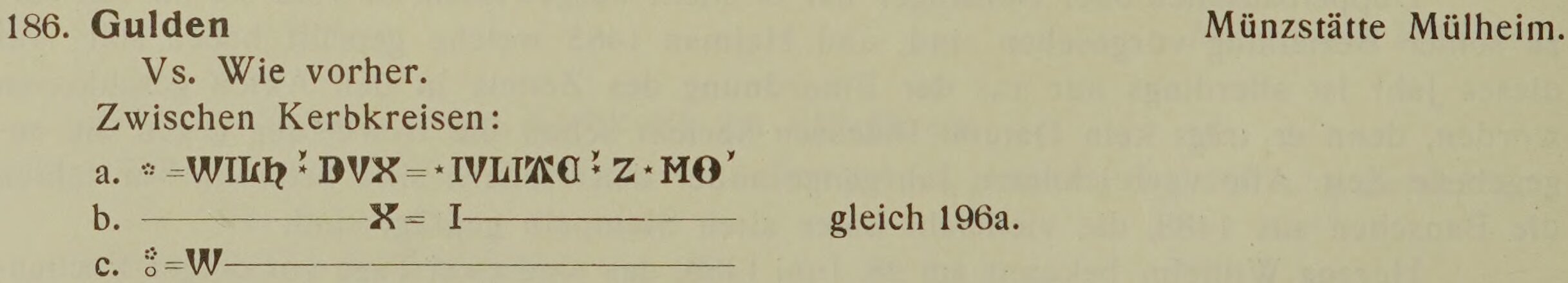 Scan-Ausschnitt der Vorderseite zu Katalognummer 186