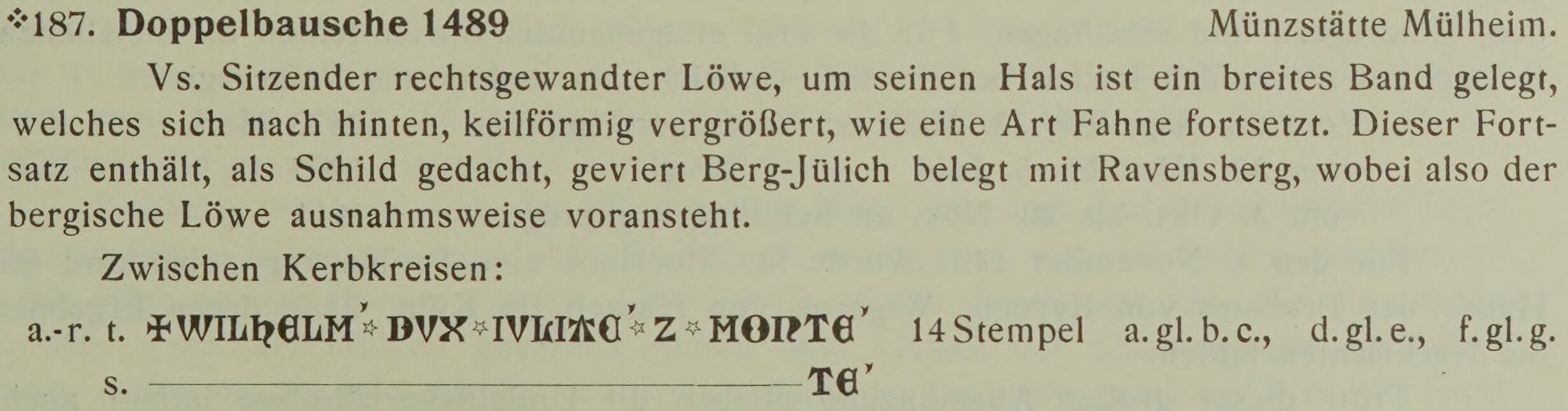 Scan-Ausschnitt der Vorderseite zu Katalognummer 187