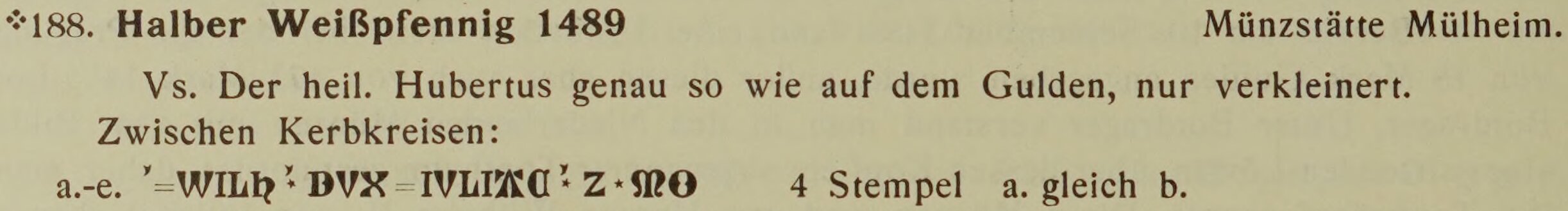 Scan-Ausschnitt der Vorderseite zu Katalognummer 188