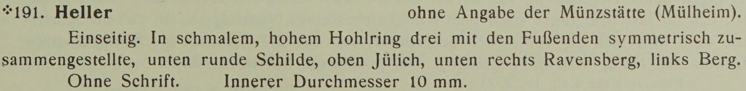 Scan-Ausschnitt der Vorderseite zu Katalognummer 191