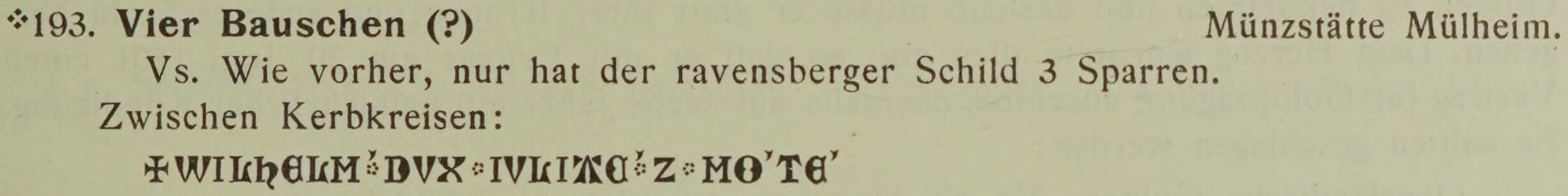 Scan-Ausschnitt der Vorderseite zu Katalognummer 193
