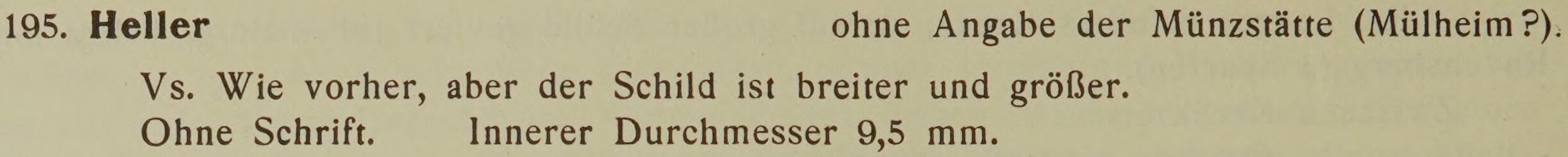 Scan-Ausschnitt der Vorderseite zu Katalognummer 195