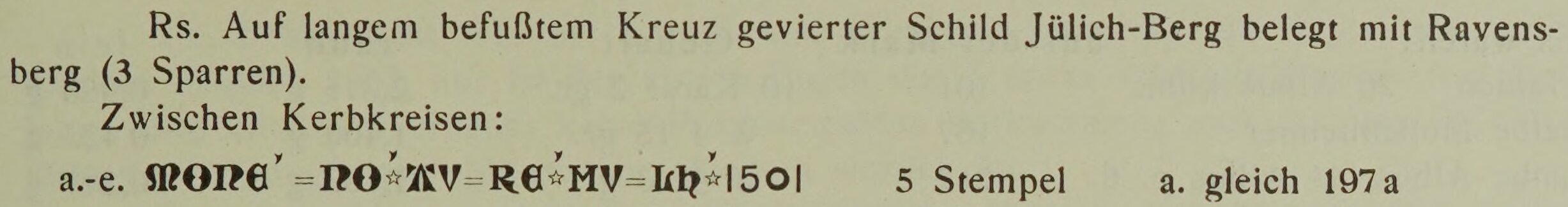 Scan-Ausschnitt der Rückseite zu Katalognummer 196