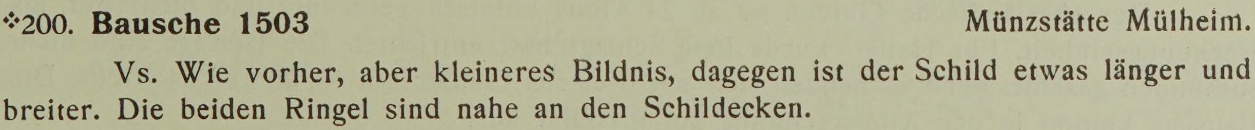 Scan-Ausschnitt der Vorderseite zu Katalognummer 200