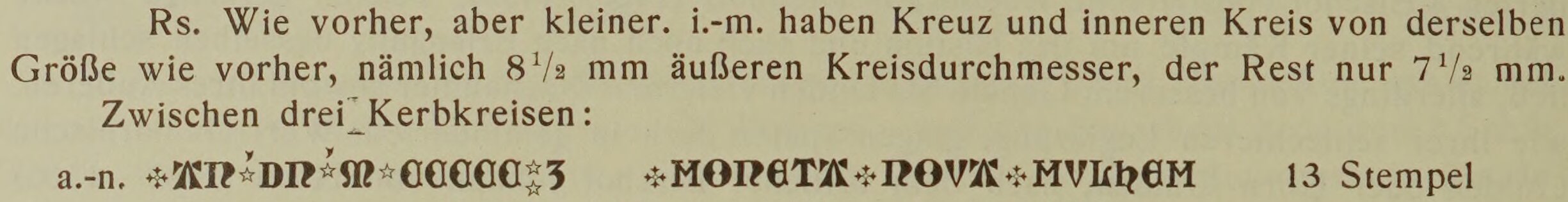 Scan-Ausschnitt der Rückseite zu Katalognummer 200