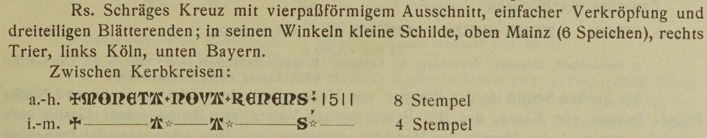 Scan-Ausschnitt der Rückseite zu Katalognummer 205