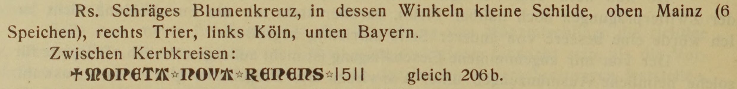 Scan-Ausschnitt der Rückseite zu Katalognummer 214