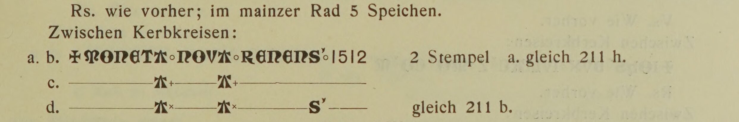 Scan-Ausschnitt der Rückseite zu Katalognummer 237