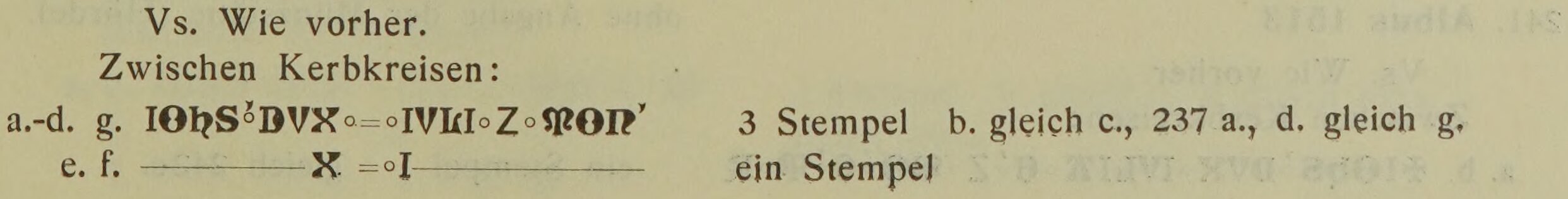 Scan-Ausschnitt der Vorderseite zu Katalognummer 238