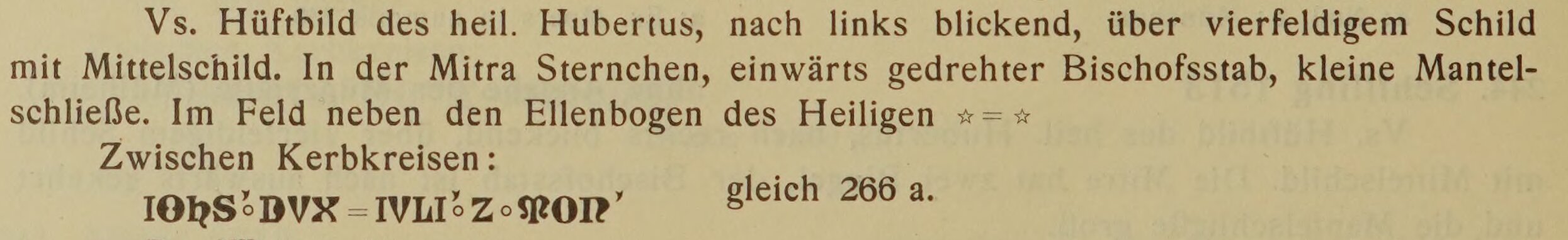Scan-Ausschnitt der Vorderseite zu Katalognummer 247