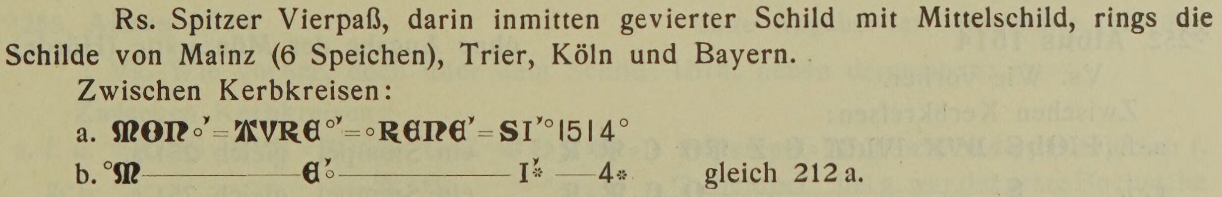 Scan-Ausschnitt der Rückseite zu Katalognummer 248