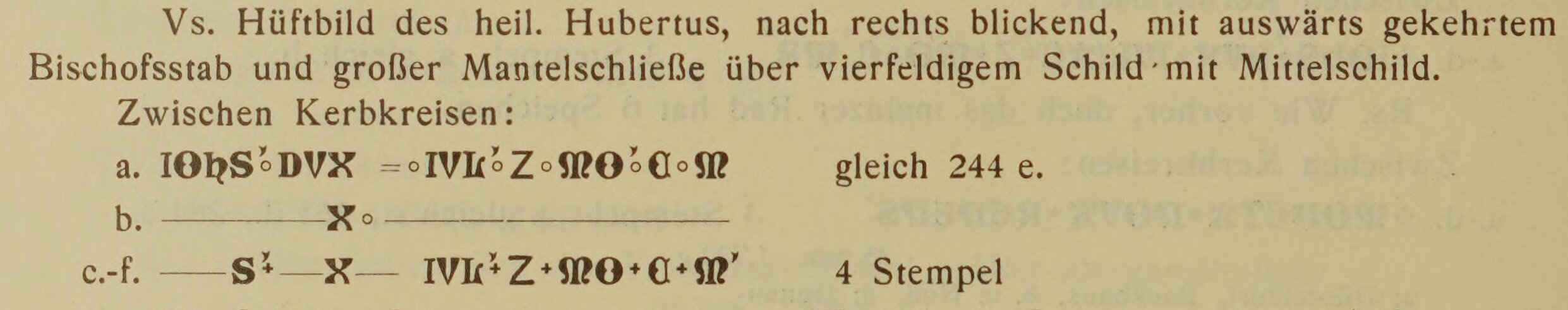 Scan-Ausschnitt der Vorderseite zu Katalognummer 256