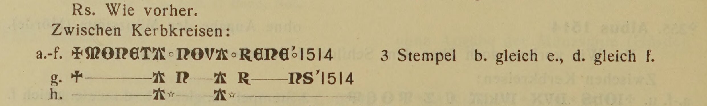 Scan-Ausschnitt der Rückseite zu Katalognummer 257