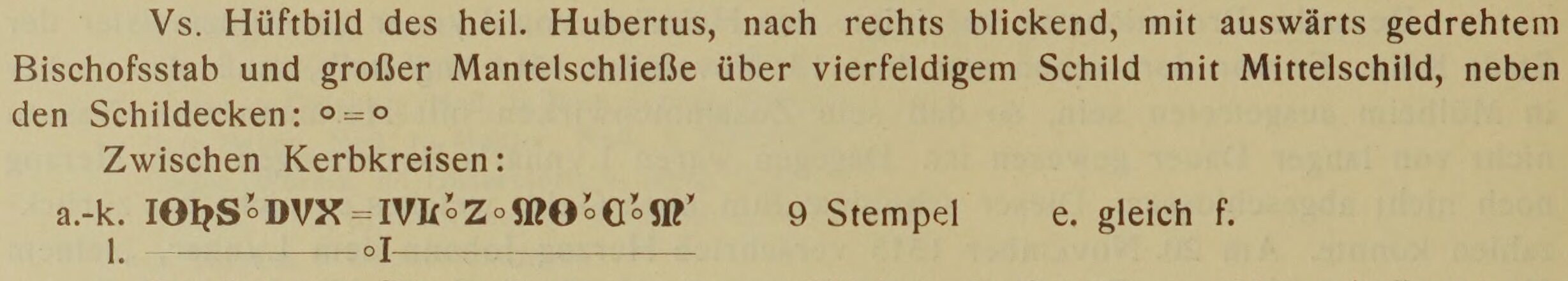 Scan-Ausschnitt der Vorderseite zu Katalognummer 261