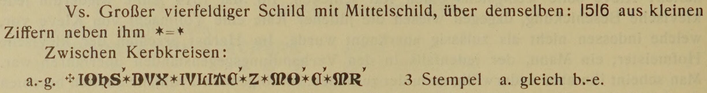 Scan-Ausschnitt der Vorderseite zu Katalognummer 264