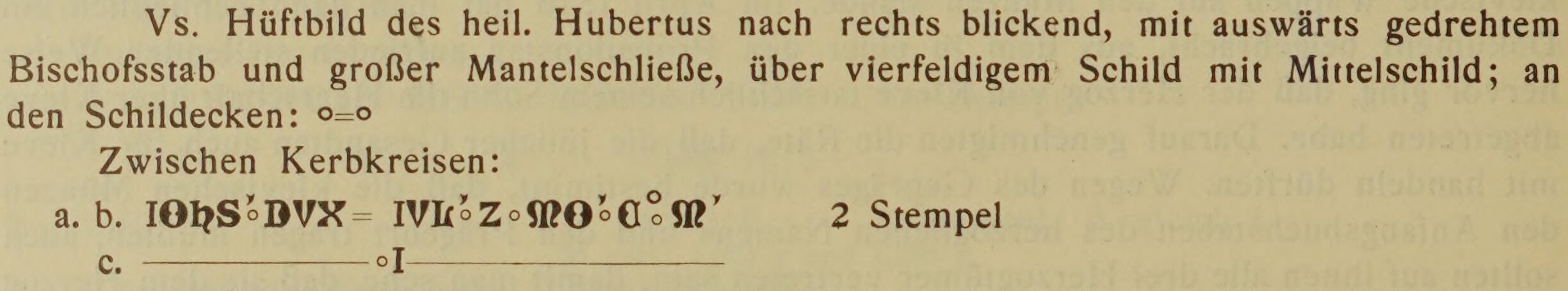 Scan-Ausschnitt der Vorderseite zu Katalognummer 265