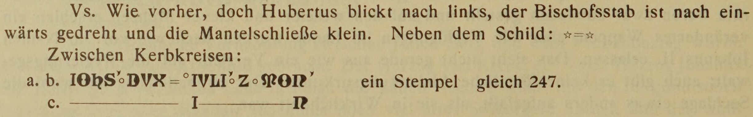 Scan-Ausschnitt der Vorderseite zu Katalognummer 266